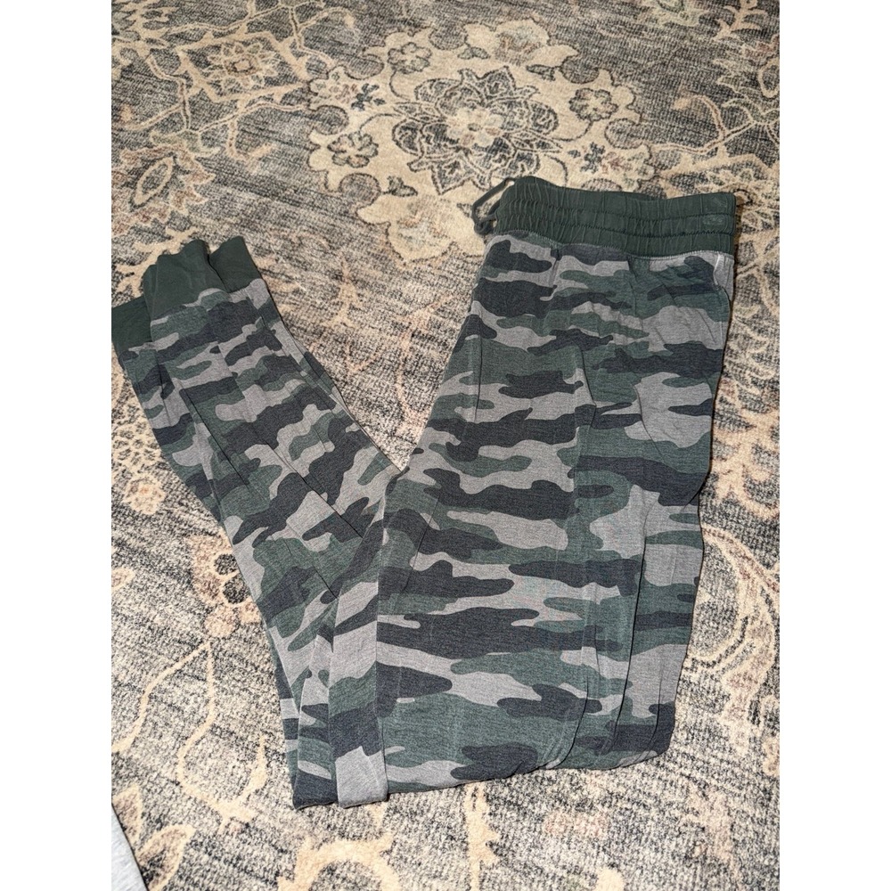 Little Sleepies Camo Jogger Pj Pajama Pants Bamboo